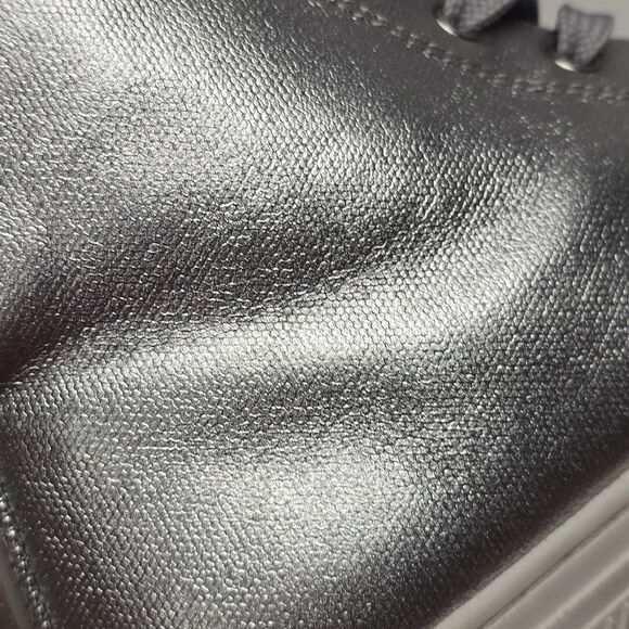 Stuart Weitzman Ollie High-top Silver sneaker boots Women's 8 - Picture 6 of 8